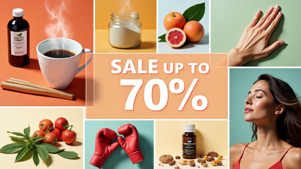 beauty discount codes, health and wellness deals, up to 70% off sale, fashion and skincare promotions, verified coupon codes 2025, best beauty deals online, skincare product discounts, collagen supplement offers, healthy weight loss sale, exclusive promo links,