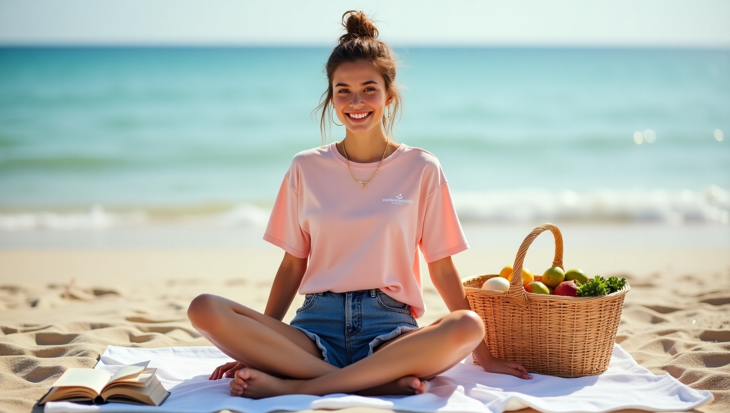 oversized women’s beach t-shirts, loose fit summer tees for women, cotton t-shirts for hot weather, beachwear for women 2025, longline t-shirts for women, summer travel outfits for women, casual oversized tees, breathable women’s shirts, stylish beach t-shirts, MountainMoverz women’s fashion